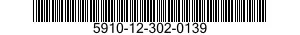 5910-12-302-0139 CAPACITOR,FIXED,MICA DIELECTRIC 5910123020139 123020139