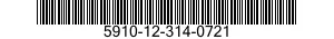 5910-12-314-0721 CAPACITOR,FIXED,PLASTIC DIELECTRIC 5910123140721 123140721