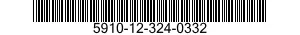 5910-12-324-0332 CAPACITOR,FIXED,METALLIZED,PAPER-PLASTIC DIELECTRIC 5910123240332 123240332