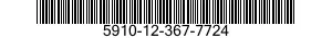 5910-12-367-7724 CAPACITOR ASSEMBLY 5910123677724 123677724