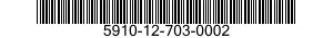 5910-12-703-0002 CAPACITOR,FIXED,METALLIZED,PAPER-PLASTIC DIELECTRIC 5910127030002 127030002