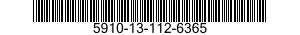 5910-13-112-6365 CAPACITOR,FIXED,PLA 5910131126365 131126365