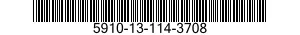 5910-13-114-3708 CAPACITOR,FIXED,MET 5910131143708 131143708