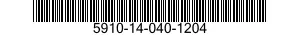 5910-14-040-1204 CAPACITOR,FIXED,ELECTROLYTIC 5910140401204 140401204