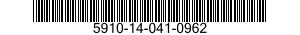 5910-14-041-0962 CAPACITOR,FIXED,ELECTROLYTIC 5910140410962 140410962