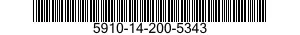 5910-14-200-5343  5910142005343 142005343