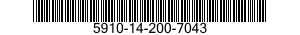 5910-14-200-7043  5910142007043 142007043