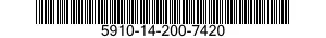 5910-14-200-7420  5910142007420 142007420