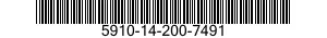 5910-14-200-7491 CAPACITOR,FIXED,CERAMIC DIELECTRIC 5910142007491 142007491