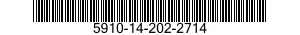 5910-14-202-2714  5910142022714 142022714