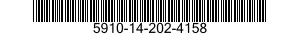 5910-14-202-4158 CAPACITOR,FIXED,CERAMIC DIELECTRIC 5910142024158 142024158