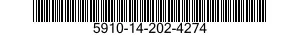 5910-14-202-4274  5910142024274 142024274