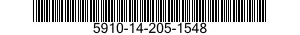 5910-14-205-1548 CAPACITOR,FIXED,PAPER DIELECTRIC 5910142051548 142051548