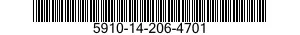 5910-14-206-4701 CAPACITOR,FIXED,MICA DIELECTRIC 5910142064701 142064701