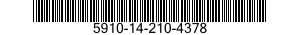 5910-14-210-4378 CAPACITOR,VARIABLE,CERAMIC DIELECTRIC 5910142104378 142104378