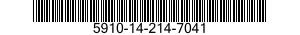 5910-14-214-7041 CAPACITOR,VARIABLE,AIR DIELECTRIC 5910142147041 142147041
