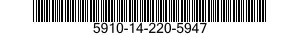 5910-14-220-5947  5910142205947 142205947