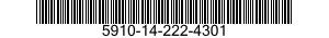 5910-14-222-4301 CAPACITOR,FIXED,ELECTROLYTIC 5910142224301 142224301