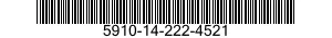 5910-14-222-4521 CAPACITOR,FIXED,ELECTROLYTIC 5910142224521 142224521