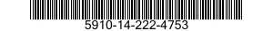 5910-14-222-4753 CAPACITOR,FIXED,PAPER DIELECTRIC 5910142224753 142224753