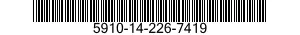 5910-14-226-7419 CAPACITOR,FIXED,ELECTROLYTIC 5910142267419 142267419