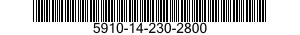 5910-14-230-2800  5910142302800 142302800