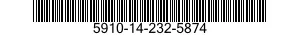 5910-14-232-5874 CAPACITOR,FIXED,ELECTROLYTIC 5910142325874 142325874