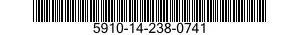 5910-14-238-0741  5910142380741 142380741