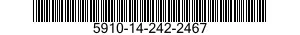 5910-14-242-2467  5910142422467 142422467