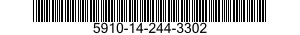 5910-14-244-3302 CAPACITOR,FIXED,GLASS DIELECTRIC 5910142443302 142443302