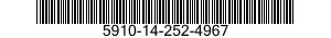 5910-14-252-4967 CAPACITOR,VARIABLE,AIR DIELECTRIC 5910142524967 142524967