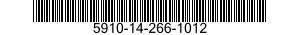 5910-14-266-1012 CAPACITOR,VARIABLE,AIR DIELECTRIC 5910142661012 142661012