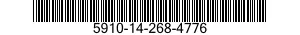 5910-14-268-4776 CAPACITOR,FIXED,CERAMIC DIELECTRIC 5910142684776 142684776
