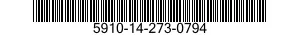 5910-14-273-0794  5910142730794 142730794