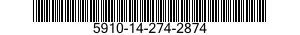 5910-14-274-2874 CAPACITOR,FIXED,ELECTROLYTIC 5910142742874 142742874