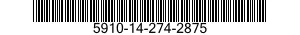 5910-14-274-2875 CAPACITOR,FIXED,ELECTROLYTIC 5910142742875 142742875