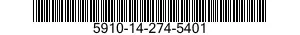 5910-14-274-5401 CAPACITOR,FIXED,CERAMIC DIELECTRIC 5910142745401 142745401