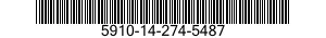 5910-14-274-5487  5910142745487 142745487