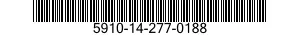 5910-14-277-0188 CAPACITOR,FIXED,CERAMIC DIELECTRIC 5910142770188 142770188