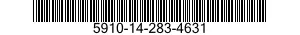 5910-14-283-4631 CAPACITOR,FIXED,METALLIZED,PAPER-PLASTIC DIELECTRIC 5910142834631 142834631