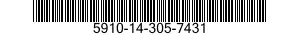 5910-14-305-7431  5910143057431 143057431