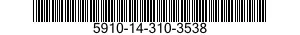 5910-14-310-3538 CAPACITOR,FIXED,METALLIZED,PAPER-PLASTIC DIELECTRIC 5910143103538 143103538