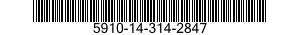 5910-14-314-2847  5910143142847 143142847