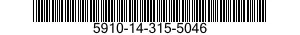 5910-14-315-5046 CAPACITOR,FIXED,ELECTROLYTIC 5910143155046 143155046