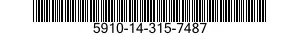 5910-14-315-7487  5910143157487 143157487
