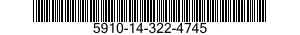 5910-14-322-4745 CAPACITOR,FIXED,CERAMIC DIELECTRIC 5910143224745 143224745