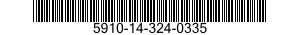 5910-14-324-0335 CAPACITOR,FIXED,ELECTROLYTIC 5910143240335 143240335