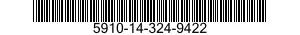 5910-14-324-9422 CAPACITOR,FIXED,METALLIZED,PAPER-PLASTIC DIELECTRIC 5910143249422 143249422