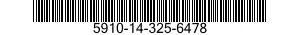 5910-14-325-6478 CAPACITOR,FIXED,ELECTROLYTIC 5910143256478 143256478