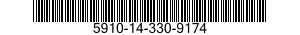5910-14-330-9174 CAPACITOR,FIXED,ELECTROLYTIC 5910143309174 143309174